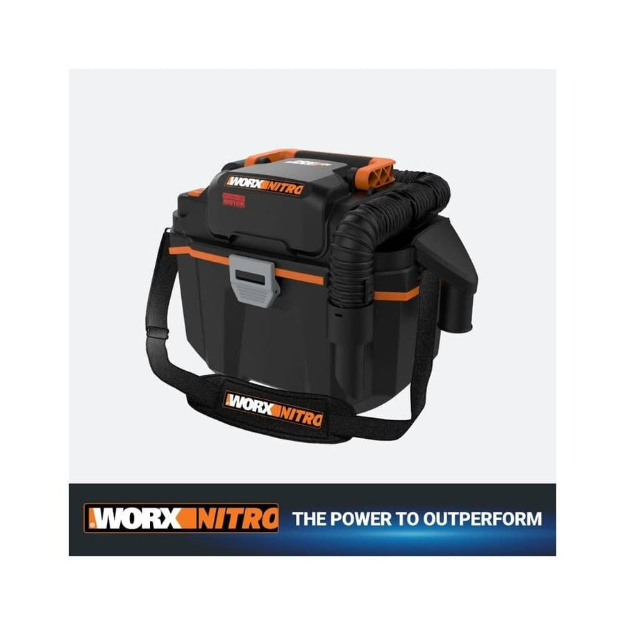 20V WORX 2.1 Gallon Cordless Wet/Dry Vacuum 35.31 Cfm Kit