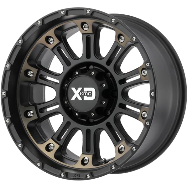 XD829 HOSS II BY KMC WHEELS Black Wheel Chromium (hexavalent compounds) (17 x 9. inches /5 x 72 mm, -12 mm Offset)
