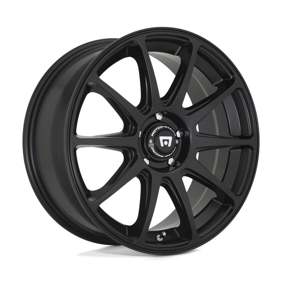 MR127 Motegi CS10 17X8 5X4.5 6 38mm SATIN BLACK - MR12778012738