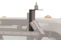 RealTruck BACKRACK Antenna Mounting Bracket | Driver/Passenger Side, Black | 91008 | Universal w Frame's