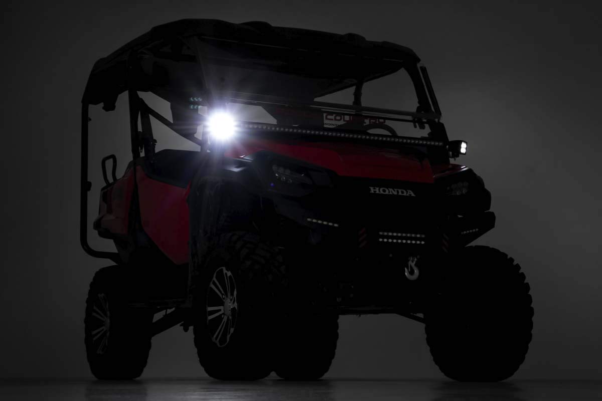 3" Rough Country Wide Angle Cube LED Kit for 16-22 Honda Pioneer 1000-92012