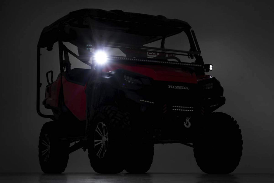 3" Rough Country Wide Angle Cube LED Kit for 16-22 Honda Pioneer 1000-92012