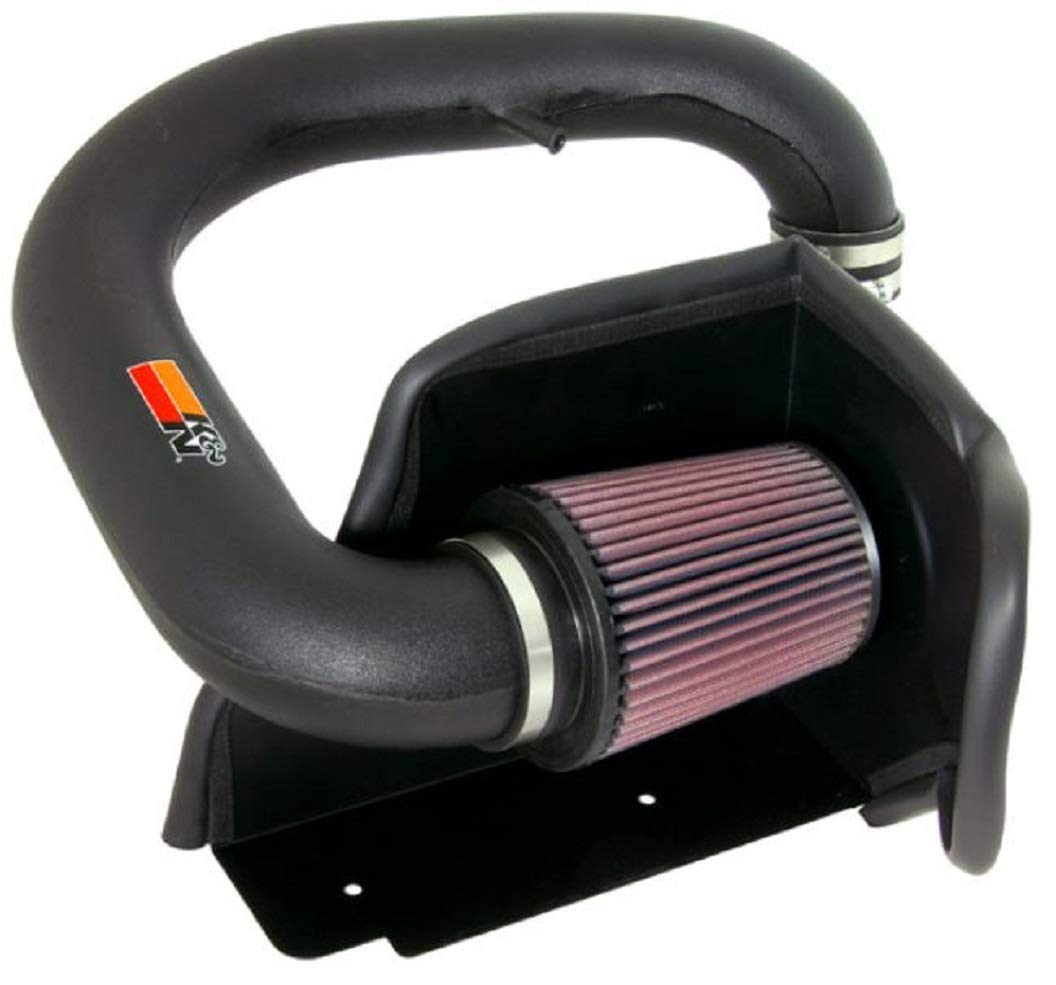 Cold Air Intake System K&N: High-Flow Air-Filter, Increase Performance & Horsepower: Compatible with 1991-1995 JEEP Wrangler, 57-1521