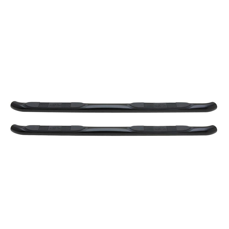Westin 23-3155 3 Round E-Series Nerf Bars fits 2004-2012 Colorado Canyon 2006-2008 I-Series Crew Cab Black Pair