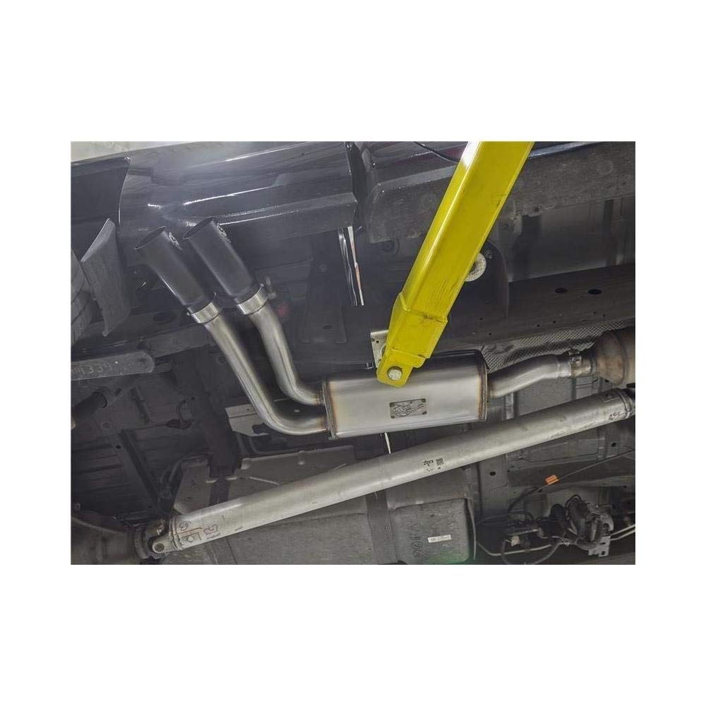 Rebel Series aFe Power 3"X2-1/2" Cat-Back Exhaust System (Stainless Steel)