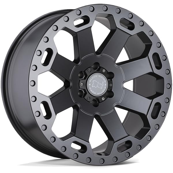 Black Rhino WARLORD Hard Alloys 17X9 5X5.0 4.53-12mm MATTE GUNMETAL - 1790WAR-25127G71