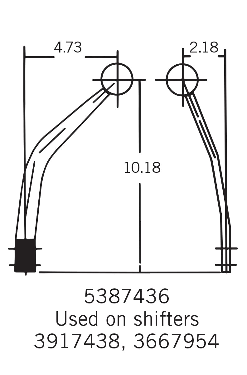 Hurst Manual Gear Shift Lever Kit 3917438