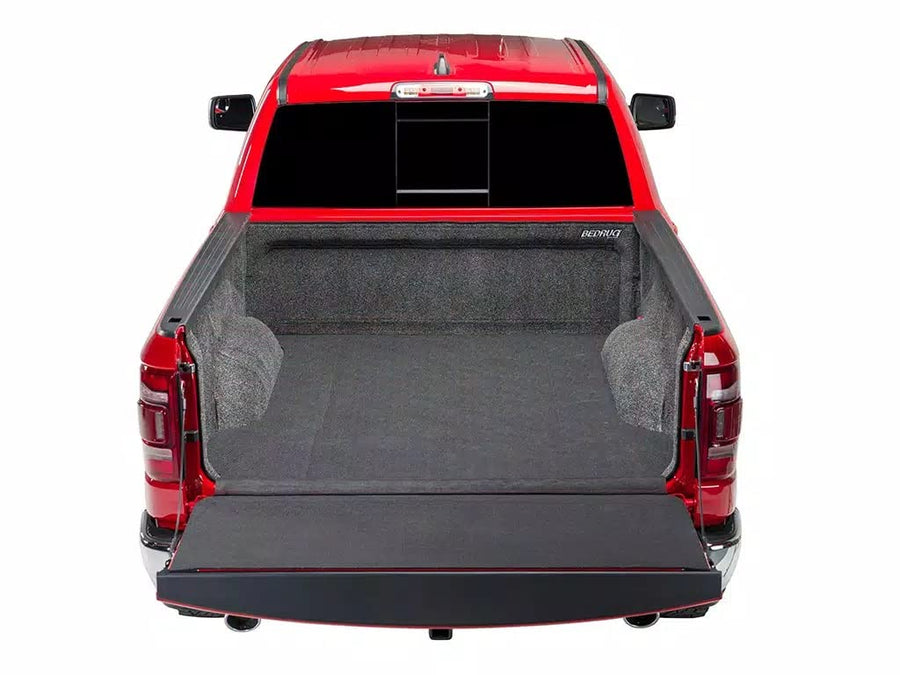 Impact Bed Liner Bedrug | Fits 2017 - 2024 Ford F - 250, F - 350 Super Duty 98.1 Bed (for Spray-in Bed Liners, #BRZSPRAYON is required), Charcoal Grey | ILQ17LBK