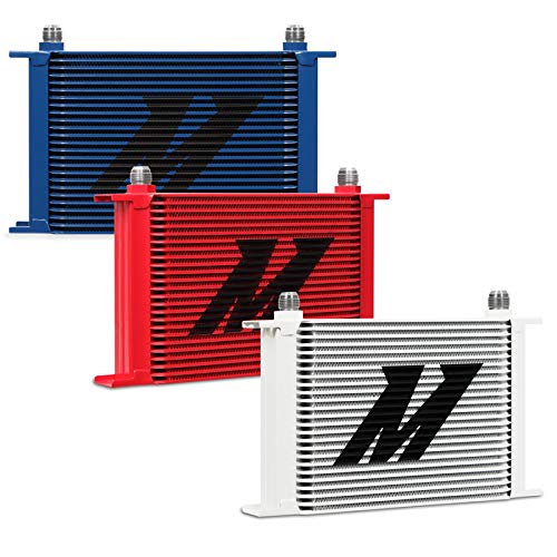 Mishimoto Universal 25-Row Blue Oil Cooler, MMOC-25BL