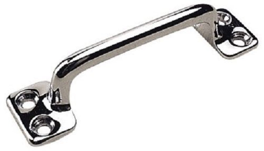 4-3/4" L Cast Brass Chrome SEADOG Surface Mount Lift Handle
