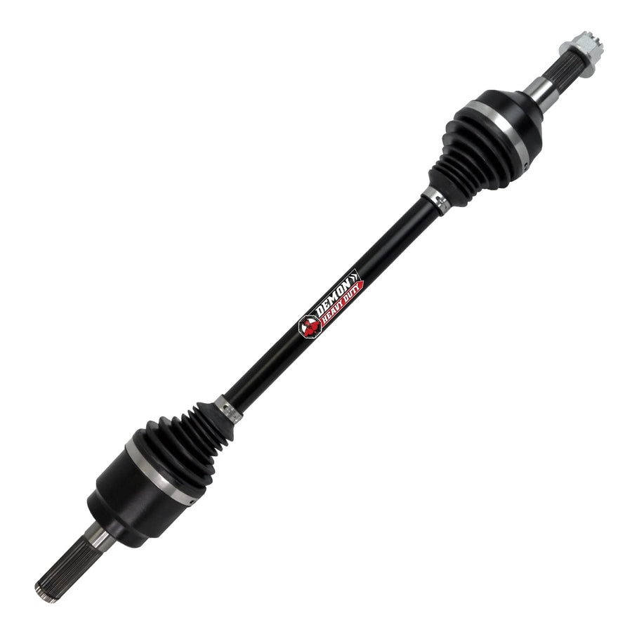 Heavy Duty Demon Powersports Front Left Axle for (2012-23) Kawasaki Teryx/Teryx4, Inner Cage Made of 4340 Chromoly Steel in Dual Heat Treated High Strength Chromoly Steel Shaft OEM: 59266-0047