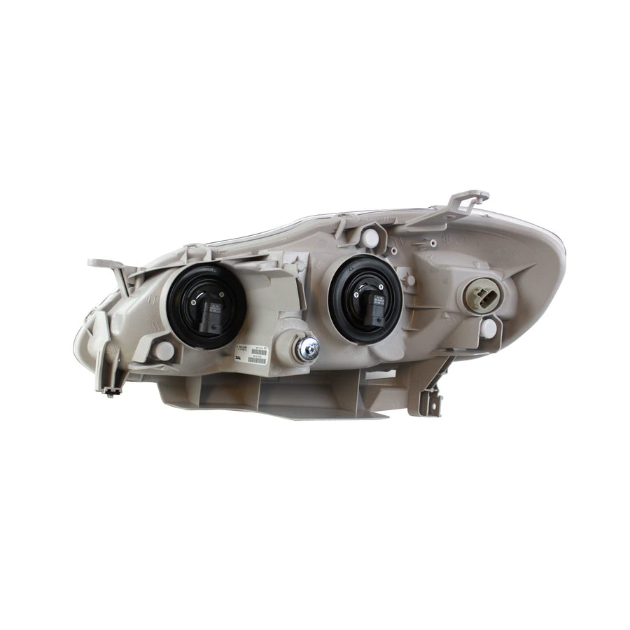 Right TYC Headlight Assembly Compatible with 2003-2004 Toyota Corolla