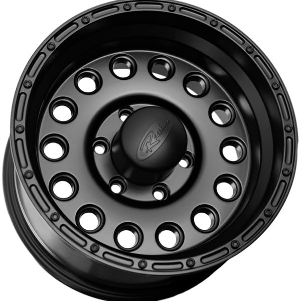 Raceline 887B ROCKCRUSHER Satin Black Wheel (15 x 8. inches /5 x 139 mm, -32 mm Offset)