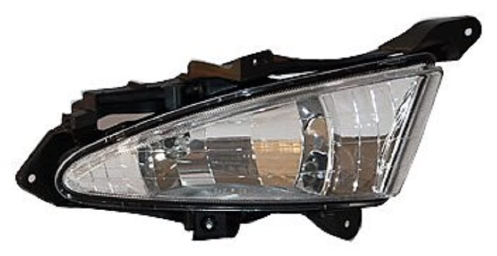 Fog Light Assembly TYC Right Compatible with 2007-2010 Hyundai Elantra
