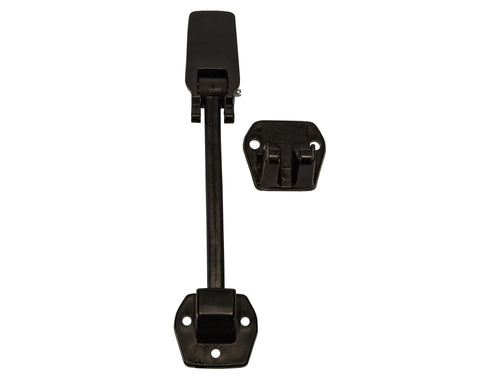 12 Inch Buyers Products WJ211 Rubber Polymer Hood Catch, Compares to Standard Navistar Hood Catch, Corrosion-Resistant, Latch for Truck Hoods, Black