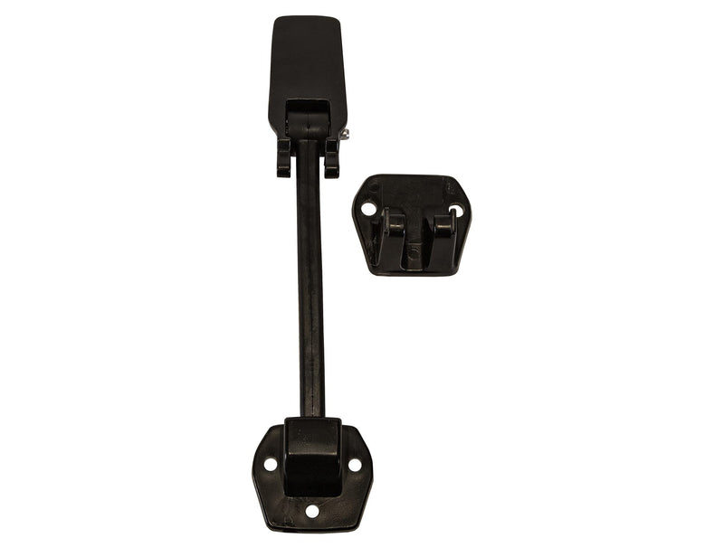 12 Inch Buyers Products WJ211 Rubber Polymer Hood Catch, Compares to Standard Navistar Hood Catch, Corrosion-Resistant, Latch for Truck Hoods, Black