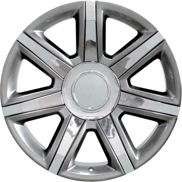 Hyper Silver Wheel OE Wheels LLC CA87-22090-6550-31HS-ic Painted (22 x 9. inches /6 x 139 mm, 31 mm Offset)