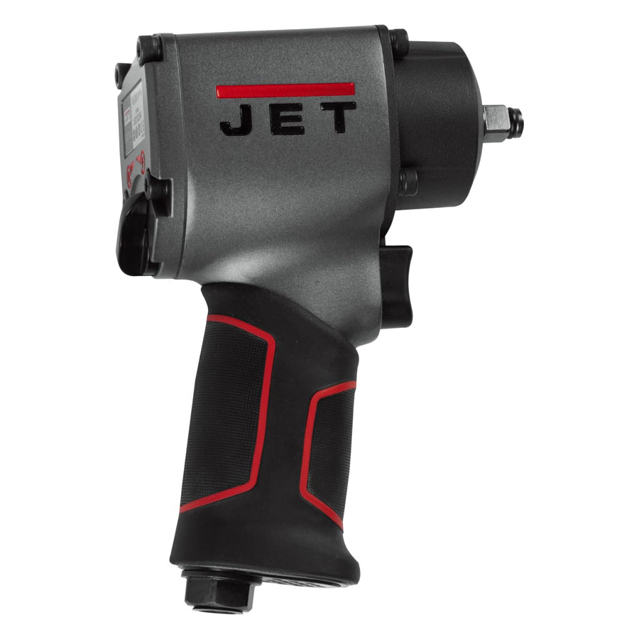 3/8-Inch JET Compact Impact Wrench, 500 ft-lbs, 10000 RPM (Model JAT-106)