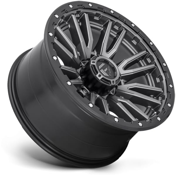 REBEL FUEL 1PC 22x10 8x170.00 MATTE GUN METAL BLACK BEAD RING (-18 mm) Wheel Rim