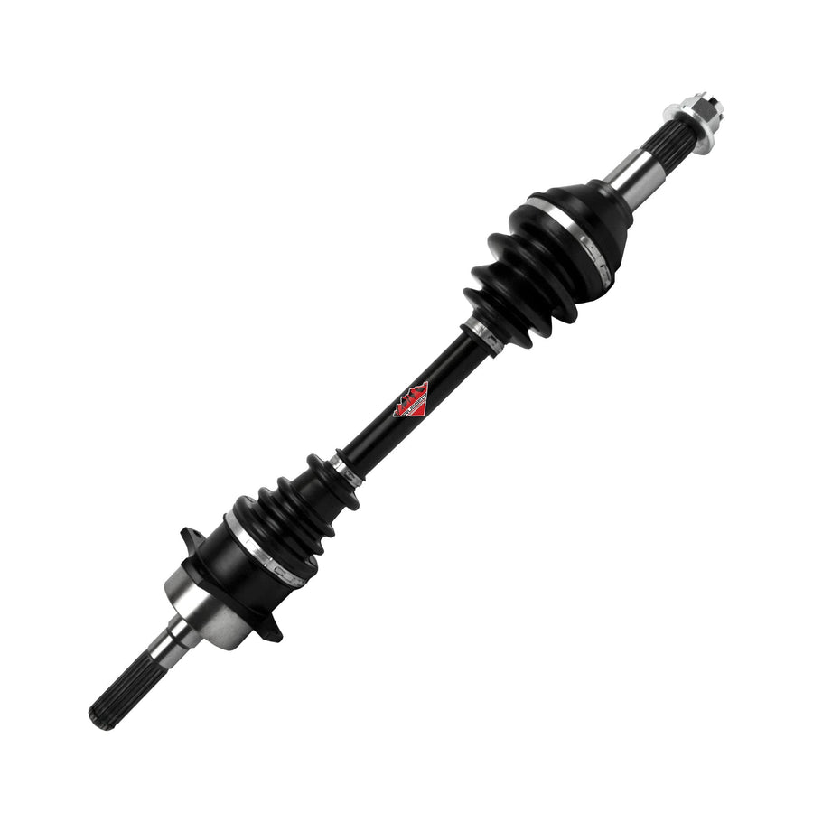 Performance Front Right Rugged Axle for (2007-14) Can Am Outlander/Renegade, in CNC Precision Components, Stainless-Steel Clamps & Machined Heat Treated Long Life, Easy Install OEM: 705401579