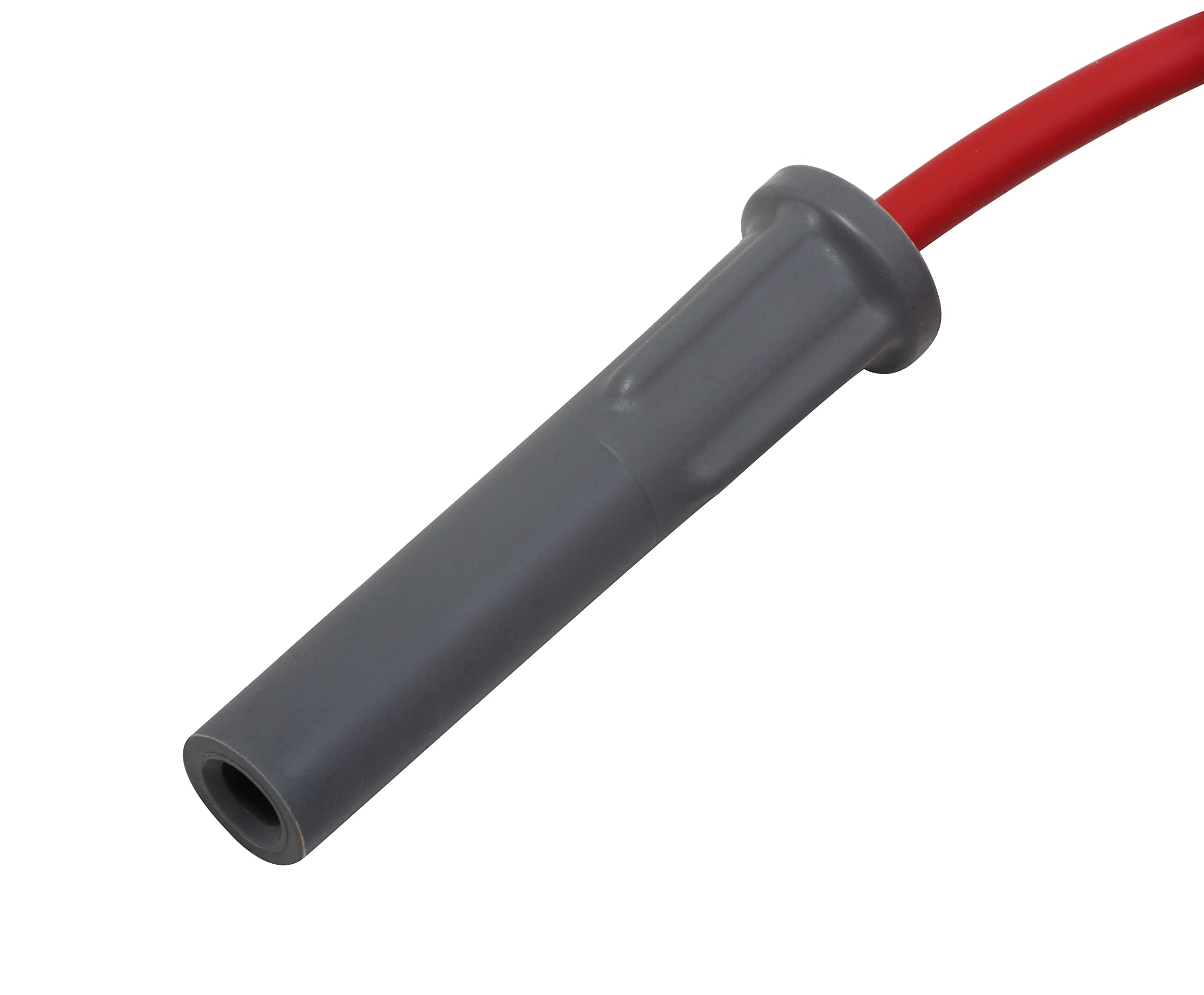 LS Spark Plug Wire Set Holley EFI 561-115 - Cut to Fit - Red with Gray 180 degree boots