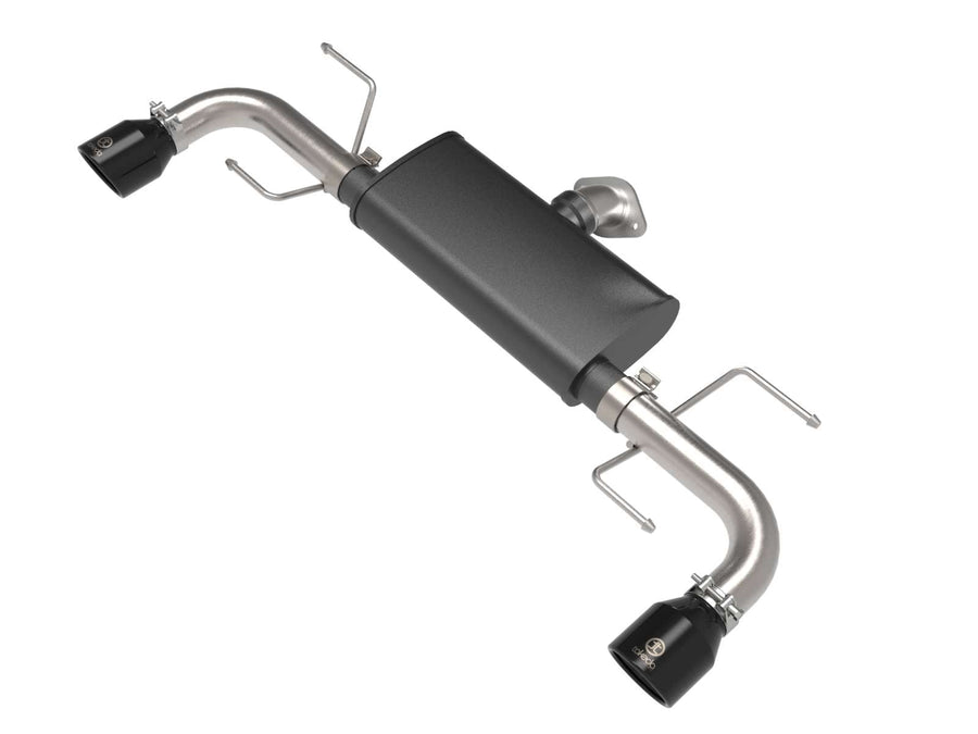 aFe Power 2-1/2 IN 304 Stainless Steel Takeda Axle-Back Exhaust System w/Black Tip Fit Mazda CX-5 17-22 L4-2.5/2.5L (t) 49-37021-B