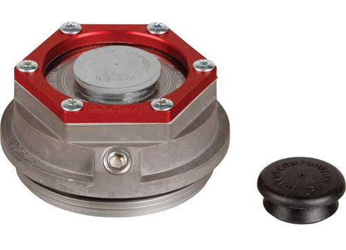 Oil Cap Lippert Components - 8K - RED - CLR-W/ORI