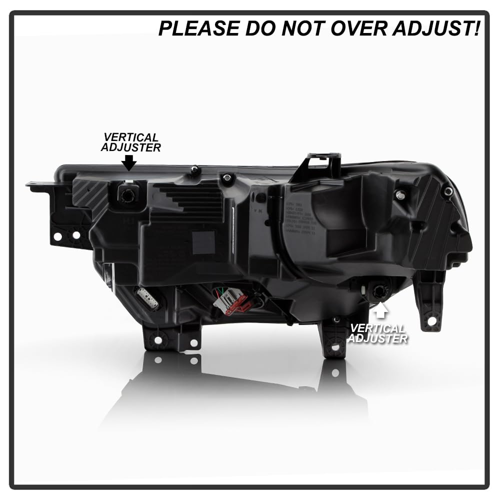 Ford Explorer 20-22 ST Full LED w/DRL Headlight - OE Black Right Spyder (POE)