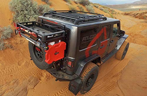 Alta TeraFlex 4830010 Cargo Rack with Black Rails, 1 Pack