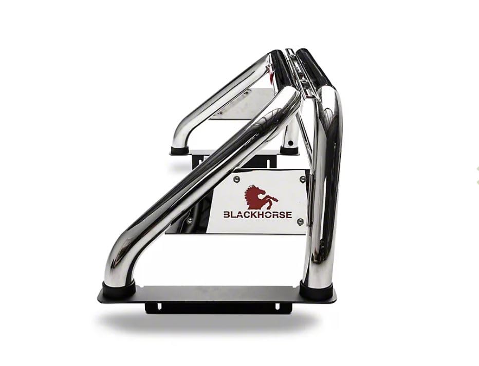 Off Road Black Horse Roll Bar (Stainless Steel)