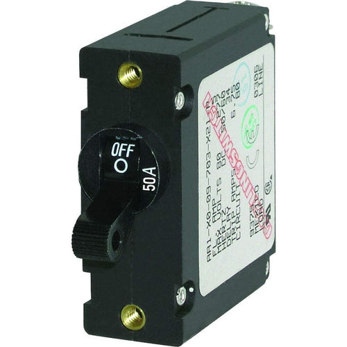 7228B-BSS Blue Sea - Circuit Breaker AA1 50A Black (10EA)
