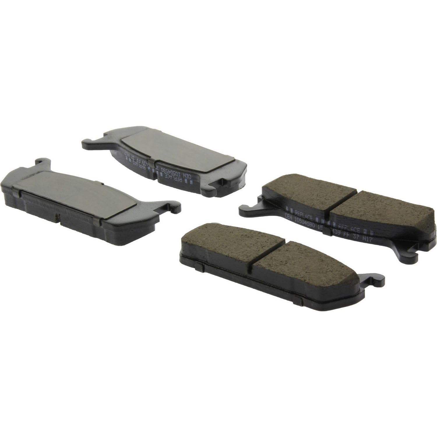 Rear StopTech 308.04580 Brake Pads with Shims and Hardware Street