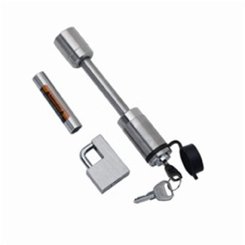 Bull Dog Lock Cequent 5/8" Hitch Pin Coupler Lock Combo Ss - 580406