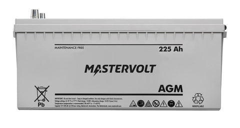 Mv Mastervolt 62002250 12/225 Ah Agm Battery
