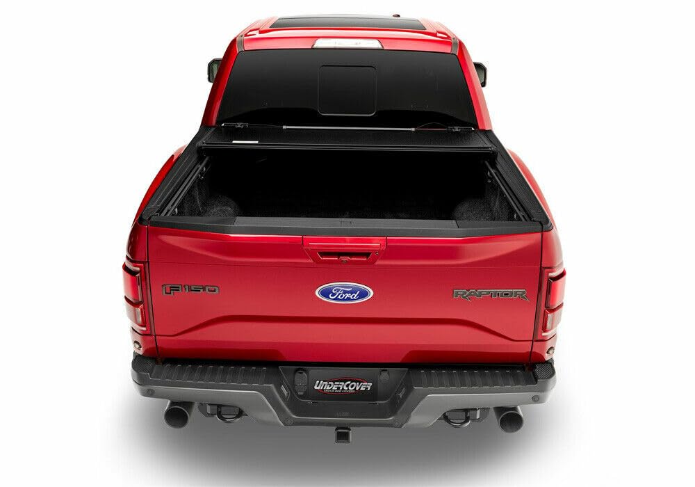 ArmorFlex UnderCover Hard Folding Truck Bed Tonneau Cover | AX42017 | Fits 2022 Toyota Tundra (w/o Trail Special Edition Boxes) 5' 7" Bed (66.7")