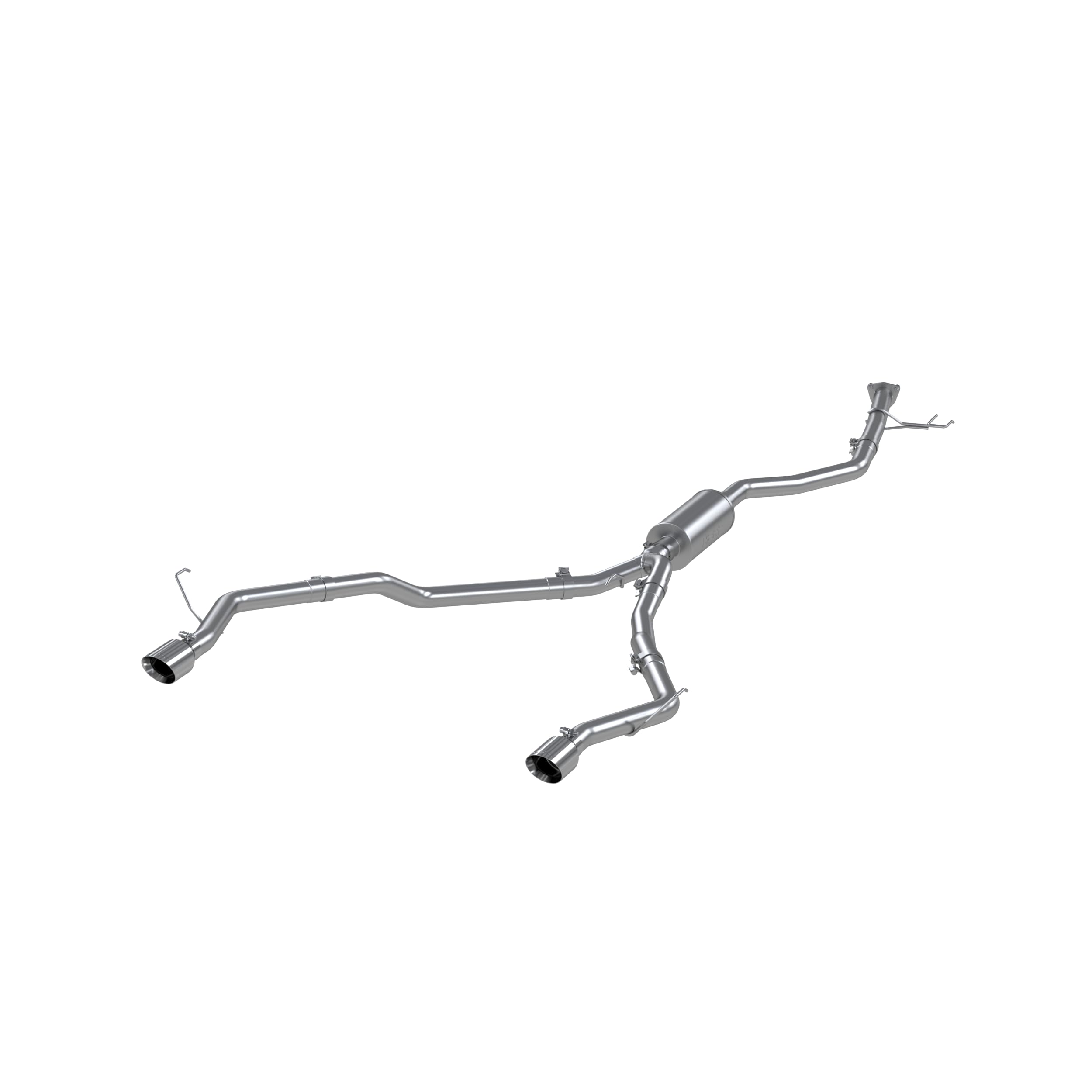 21-22 Honda Ridgeline MBRP Aluminized Steel 2.5in Cat-Back - Dual Split Rear Exit