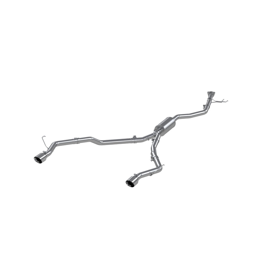 21-22 Honda Ridgeline MBRP Aluminized Steel 2.5in Cat-Back - Dual Split Rear Exit