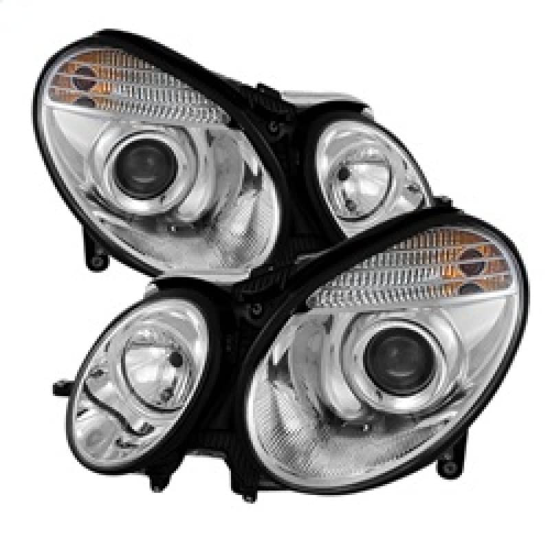 Projector Style Spyder Auto 5042163 Headlights Chrome/Clear