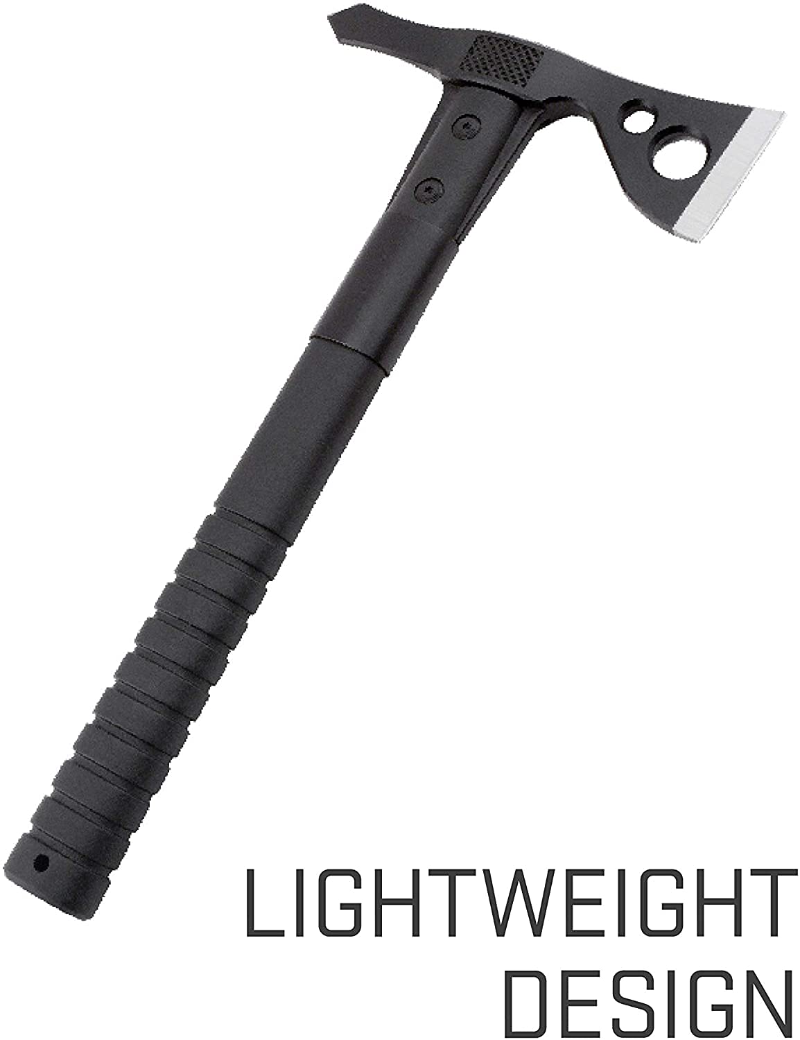 FastHawk SOG- Lighter, Faster, Agile Throwing Hatchet, Versatile Survival Tactical Axe for Competition Throwing and Camping, Hunting and Packing-Black (F06TN-CP)