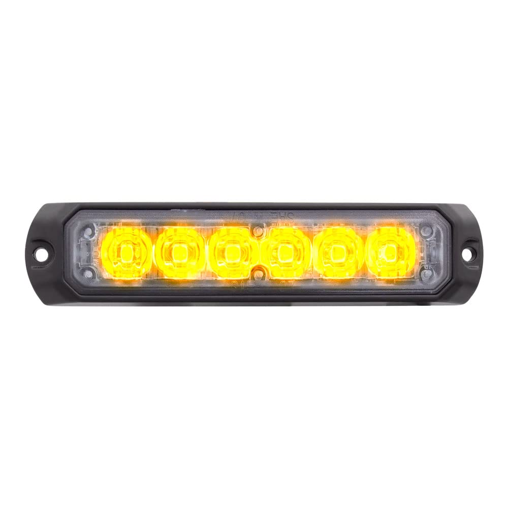 6 LED Municipality Marker Amber