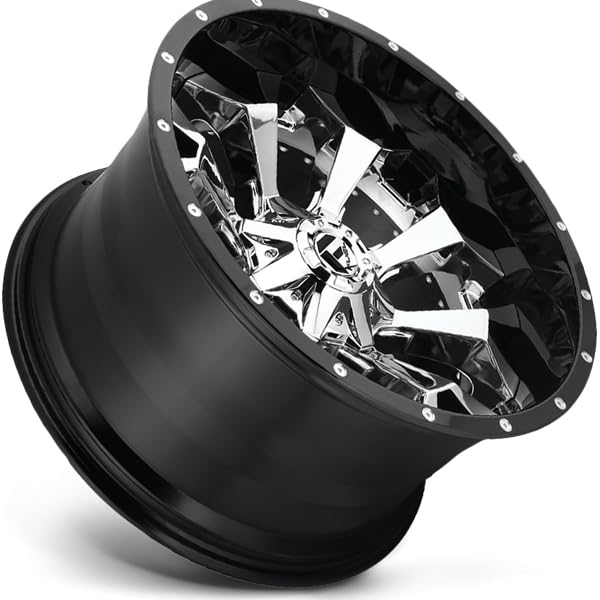 2PC Fuel D246 20X10 8X180 CHR-PLATED-GBL -18MM - D24620001847