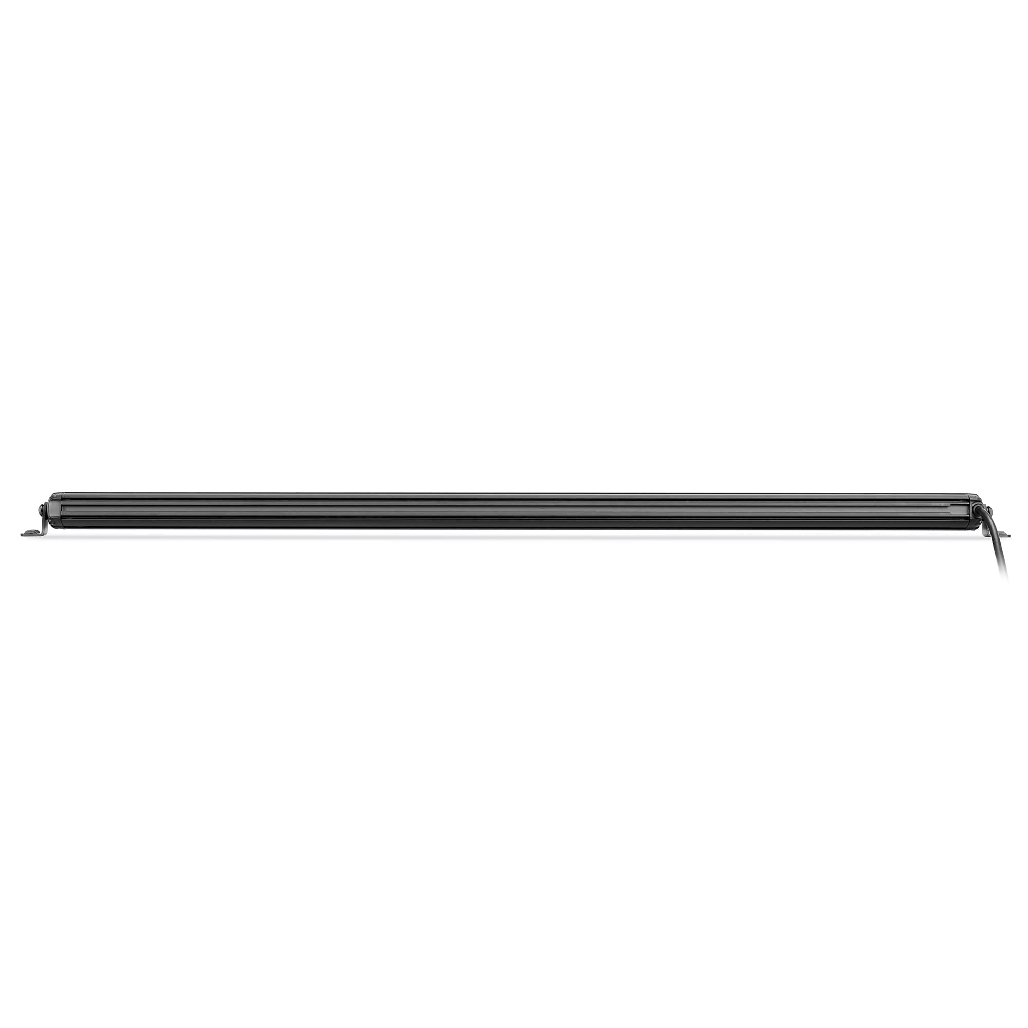 Blackout Series Go Rhino Xplor Lighting: 39.5" Single Row LED Light Bar | Side & Track Mount, Aluminum, Black | 754004011CSS