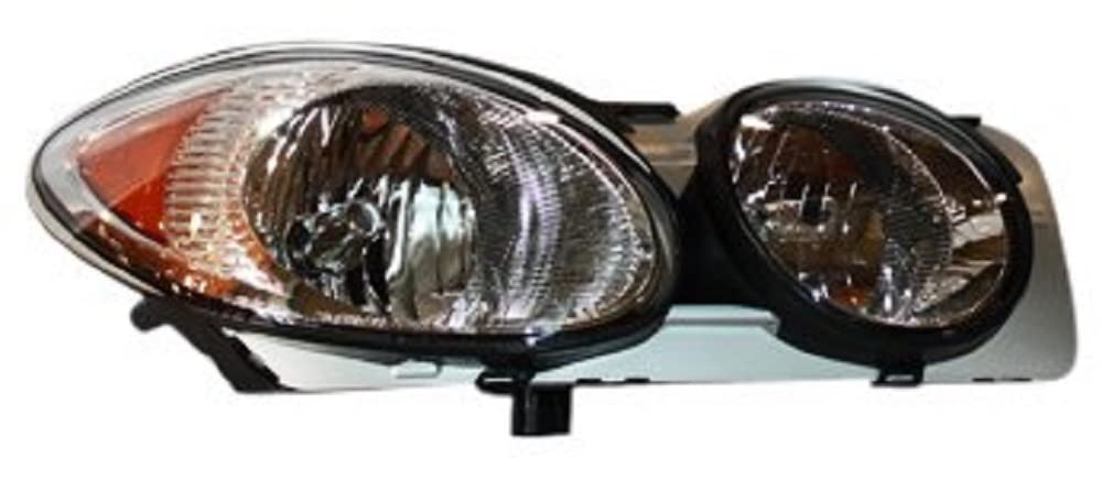 Right Headlight Assembly TYC Compatible with 2005-2007 Buick Lacrosse