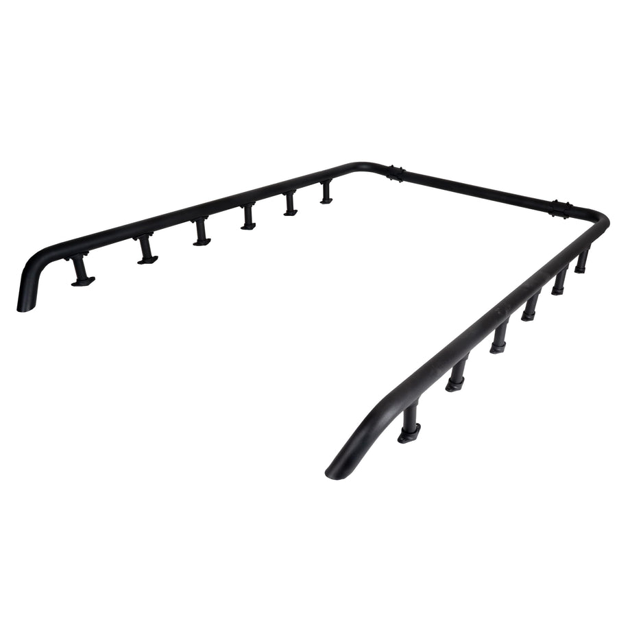 Go Rhino Tri-Rail Kit SRM500 | Aluminum, Textured Black | 5935072T | Fits Go Rhino 75" SRM500 Roof Racks