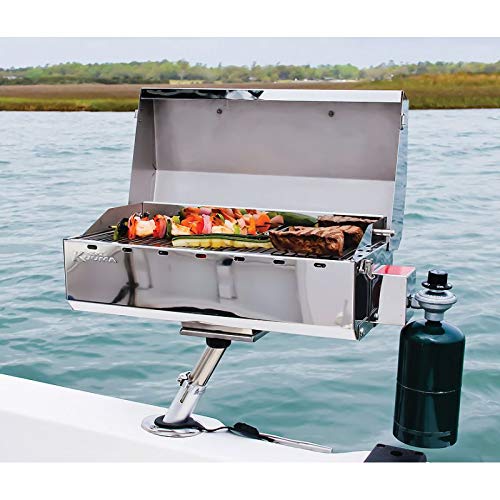 Kuuma Grill-Stow N Go 160, Gas w/EU-Style Fitting Camco Manufacturing