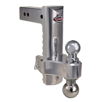TRIMAX TRZ10ALHD Heavy Duty 10" Pin & Clip Aluminum Drop Hitch for 2-1/2" Receivers-Includes Dual Balls