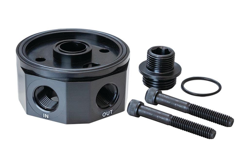 Moroso Oil Cooler Adapter 23705, Fits Big Block Chevy Engines Gen V/VI