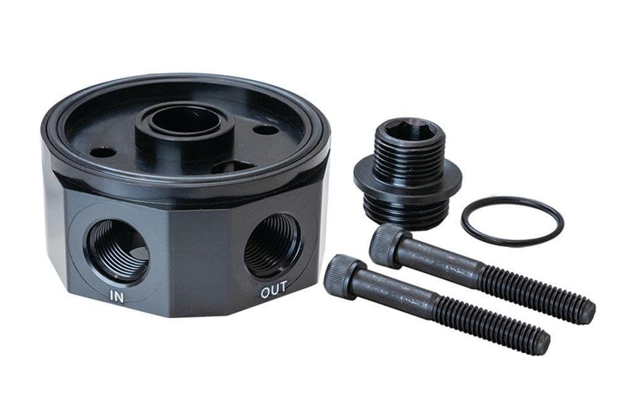 Moroso Oil Cooler Adapter 23705, Fits Big Block Chevy Engines Gen V/VI