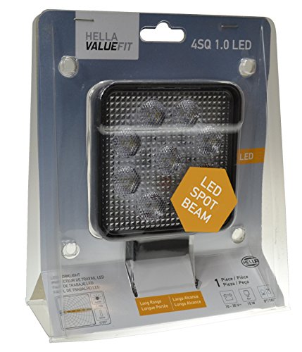 ValueFit HELLA 357102002 4 Square 1.0 LED Long Range Worklight, Multi