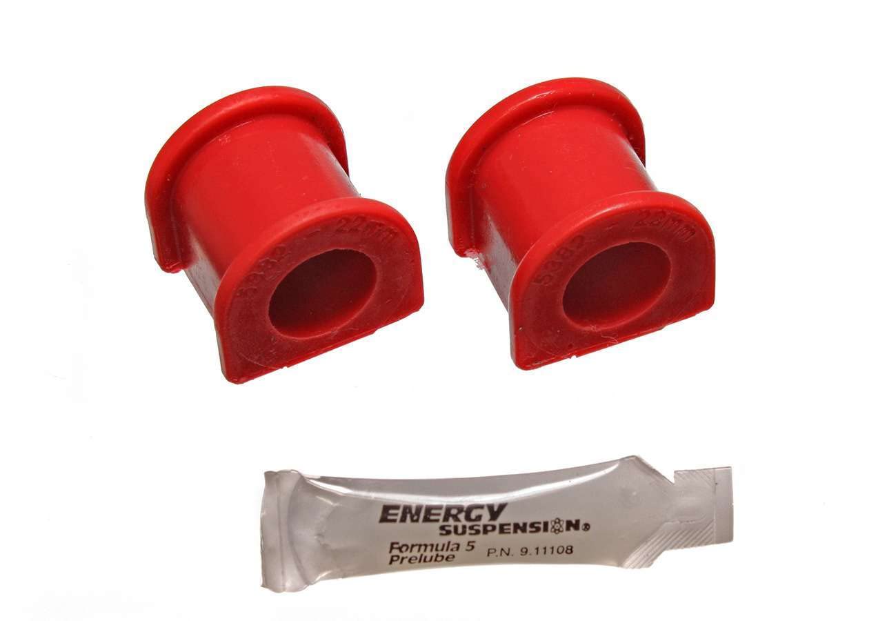 16.5121R Energy Suspension 22mm Front Sway Bar Set, Red